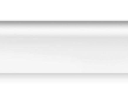 Плинтус напольный Decomaster Под покраску A037 80х13 мм