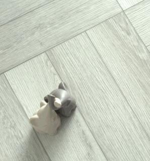 ПВХ плитка Respect Floor SPC Елка Дуб Дымчатый 2302