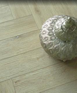 ПВХ плитка Respect Floor SPC Елка Дуб Натур Светлый 2303