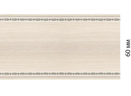 Плинтус напольный Decomaster D192-14 60х18 мм
