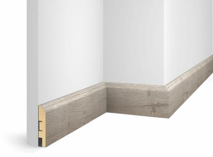 Плинтус Cosca МДФ Экошпон WP07 Дуб Бархатный