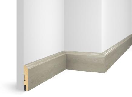 Плинтус Cosca МДФ Nanoflex ЕP07 Дуб Светлый