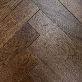 Инженерная доска Стародуб Карельская ёлочка Дуб Валаам