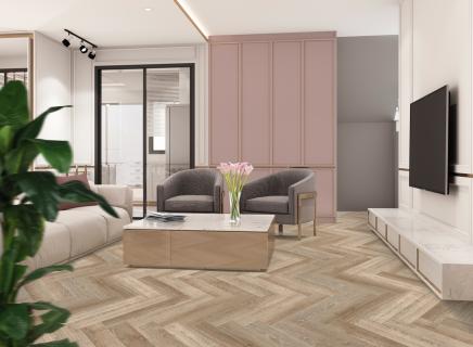 ПВХ плитка Cronafloor Herringbone Дуб Лилль ZH-81110-8