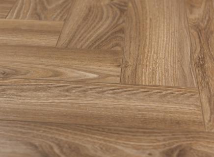 Ламинат Kronparket Herringbone Дуб денвиль 44002 под ёлочку
