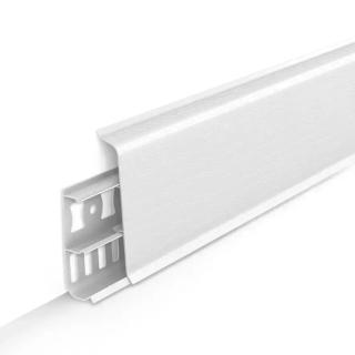 Плинтус Ideal Деконика 100 мм Белый 001