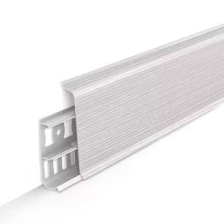 Плинтус Ideal Деконика 100 мм Ясень бьянко 255