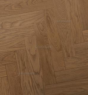 Инженерная доска Green Line Английская Ёлочка SMART Дуб Скайлайн 620