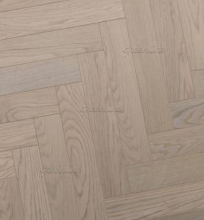 Инженерная доска Green Line Английская Ёлочка SMART Дуб Мист 627