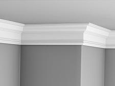 Плинтус Glanzepol HD полимер потолочный  GPD-50 LED