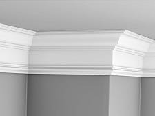 Плинтус Glanzepol HD полимер потолочный  GPD-51 LED