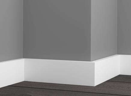 Плинтус Glanzepol HD полимер напольный  GPD-1 LED