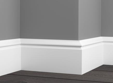 Плинтус Glanzepol HD полимер напольный  GPD-11