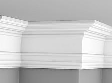 Плинтус Glanzepol инжекционный потолочный гладкий  GP-87					