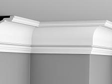 Плинтус Glanzepol инжекционный потолочный гладкий  GP-120					