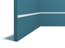 Плинтус Перфект Плюс настенный молдинг  P132					