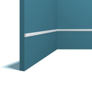 Плинтус Перфект Плюс настенный молдинг  P132