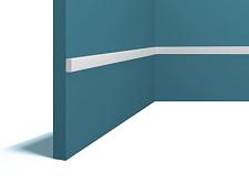 Плинтус Перфект Плюс настенный молдинг  P133					