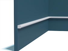 Плинтус Перфект Плюс настенный молдинг  P196					