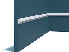 Плинтус Перфект Плюс настенный молдинг  P200					