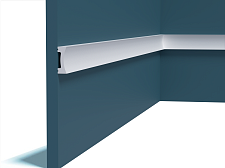 Плинтус Перфект Плюс настенный молдинг  P217					