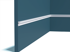 Плинтус Перфект Плюс настенный молдинг  P228					