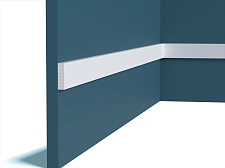 Плинтус Перфект Плюс настенный молдинг  P230					