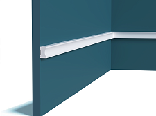 Плинтус Перфект Плюс настенный молдинг  P236					