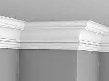 Плинтус Glanzepol инжекционный потолочный гладкий  GPL-11					