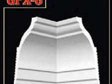 Угол внутренний для потолочного плинтуса Glanzepol GPX-8