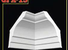 Угол внутренний для потолочного плинтуса Glanzepol GPX-15