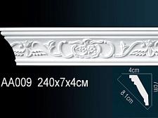 Плинтус Перфект Потолочный из полиуретана  AA009					
