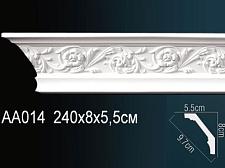 Плинтус Перфект Потолочный из полиуретана  AA014					