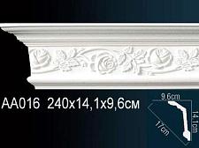 Плинтус Перфект Потолочный из полиуретана  AA016					