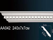 Плинтус Перфект Потолочный из полиуретана  AA042					