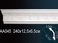 Плинтус Перфект Потолочный из полиуретана  AA045					