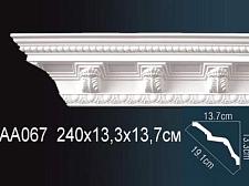 Плинтус Перфект Потолочный из полиуретана  AA067					