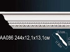 Плинтус Перфект Потолочный из полиуретана  AA086					