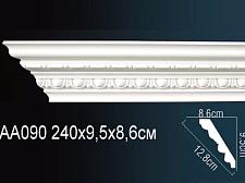 Плинтус Перфект Потолочный из полиуретана  AA090					