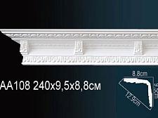 Плинтус Перфект Потолочный из полиуретана  AA108					