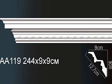 Плинтус Перфект Потолочный из полиуретана  AA119					