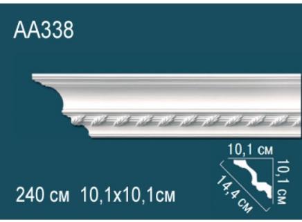 Плинтус Перфект Потолочный из полиуретана  AA338