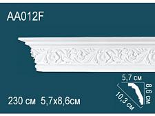 Плинтус Перфект Потолочный из полиуретана  AA012F гибкий