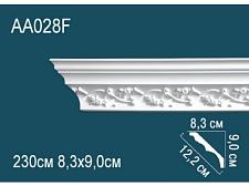 Плинтус Перфект Потолочный из полиуретана  AA028F гибкий