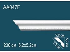 Плинтус Перфект Потолочный из полиуретана  AA047F гибкий					