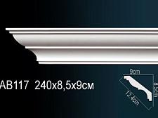 Плинтус Перфект Потолочный из полиуретана  AB117					