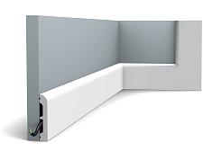 Плинтус Orac Напольный дюрополимер  SX183					