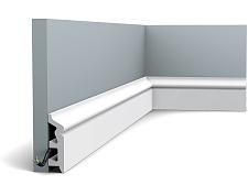 Плинтус Orac Напольный дюрополимер  SX122					