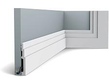 Плинтус Orac Напольный дюрополимер  SX180					