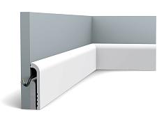 Плинтус Orac Напольный дюрополимер  SX185					